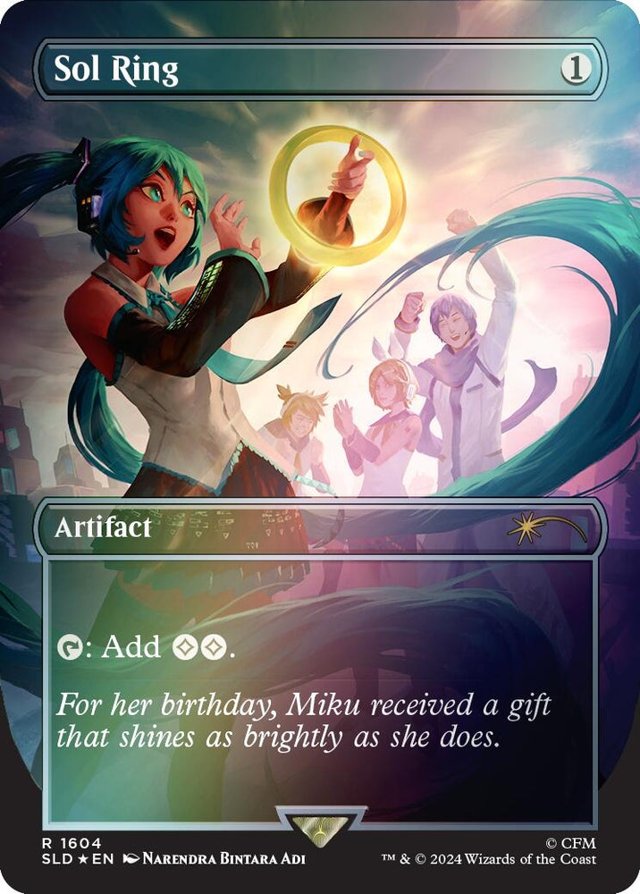 Image for Sol Ring (1604) (Rainbow Foil) (1604) [Secret Lair Drop Series]