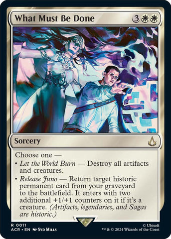 Image for What Must Be Done (11) - Magic: The Gathering