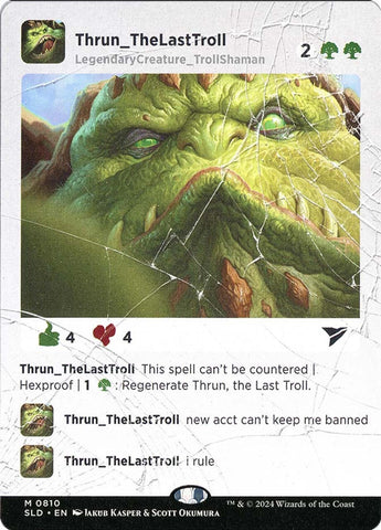 Image for Thrun, the Last Troll (810) [Secret Lair Drop Series]