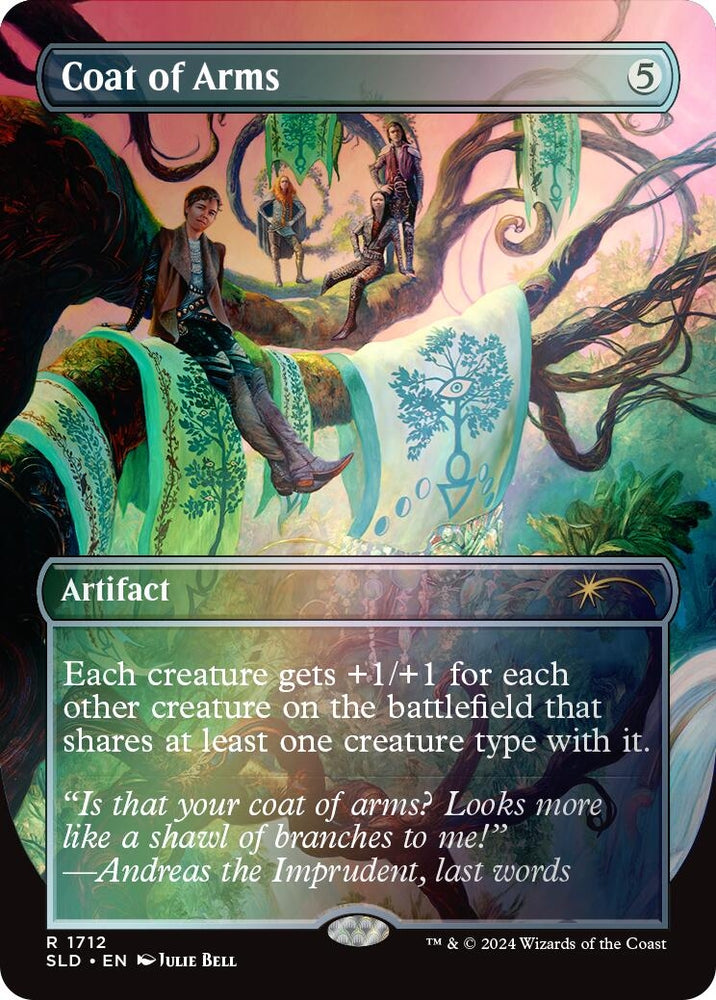 Image for Coat of Arms (Rainbow Foil) (1712) [Secret Lair Drop Series]