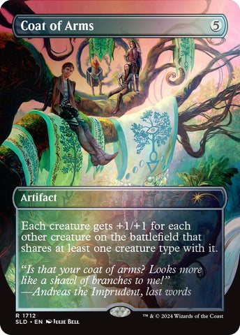 Image for Coat of Arms (Rainbow Foil) (1712) [Secret Lair Drop Series]