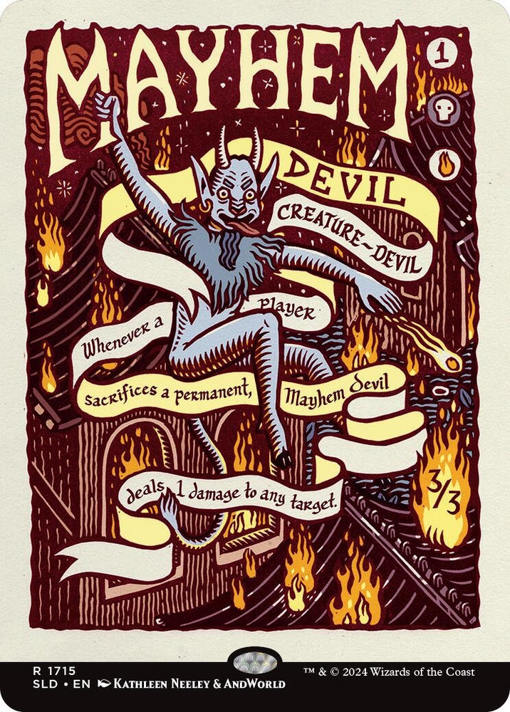 Image for Mayhem Devil (1715) [Secret Lair Drop Series]