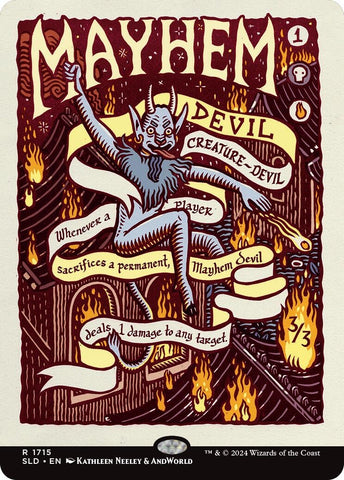 Image for Mayhem Devil (1715) [Secret Lair Drop Series]