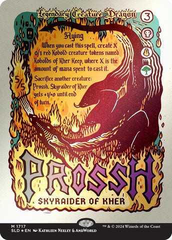Image for Prossh, Skyraider of Kher (Rainbow Foil) (1717) [Secret Lair Drop Series]