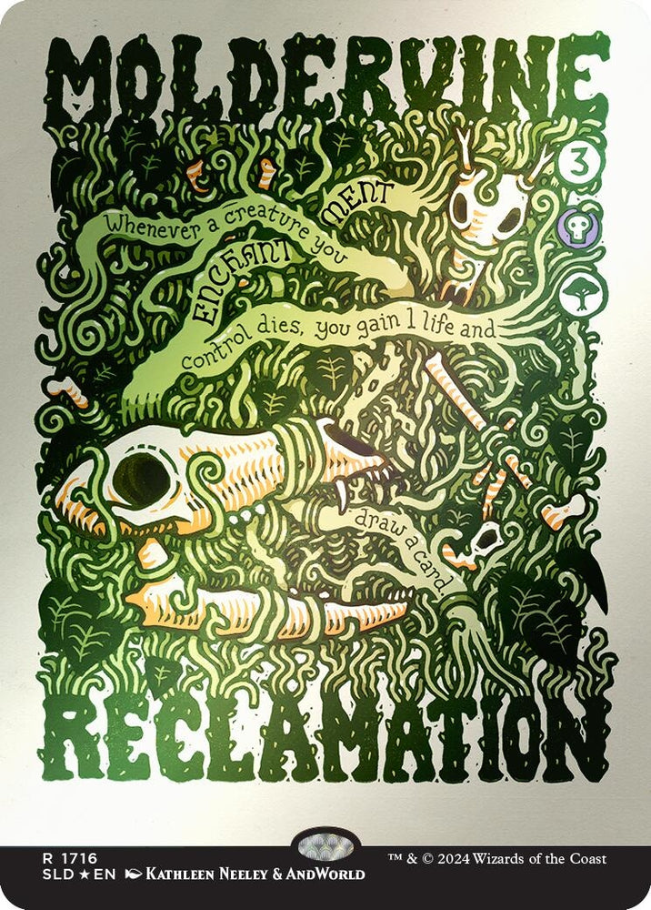 Image for Moldervine Reclamation (Rainbow Foil) (1716) [Secret Lair Drop Series]