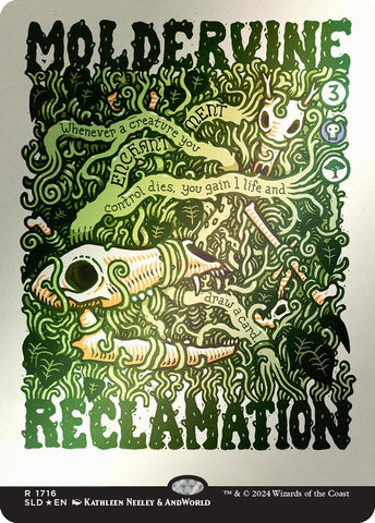 Image for Moldervine Reclamation (Rainbow Foil) (1716) [Secret Lair Drop Series]