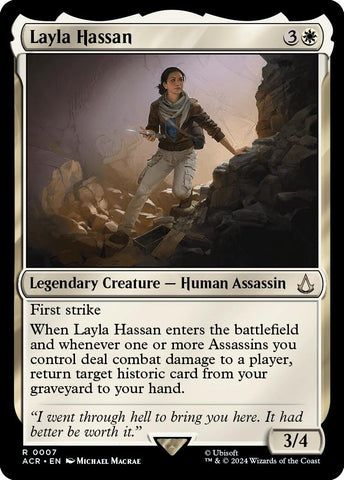 Image for Layla Hassan (7) [Universes Beyond: Assassin's Creed]
