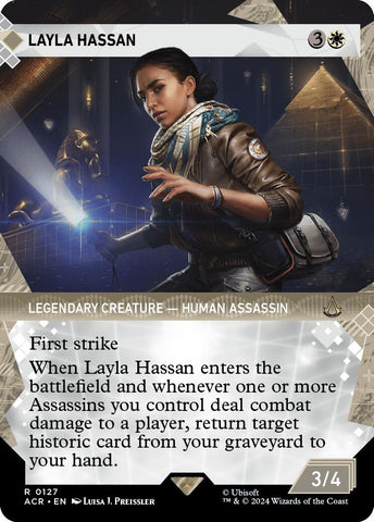 Image for Layla Hassan (Showcase) (127) [Universes Beyond: Assassin's Creed]