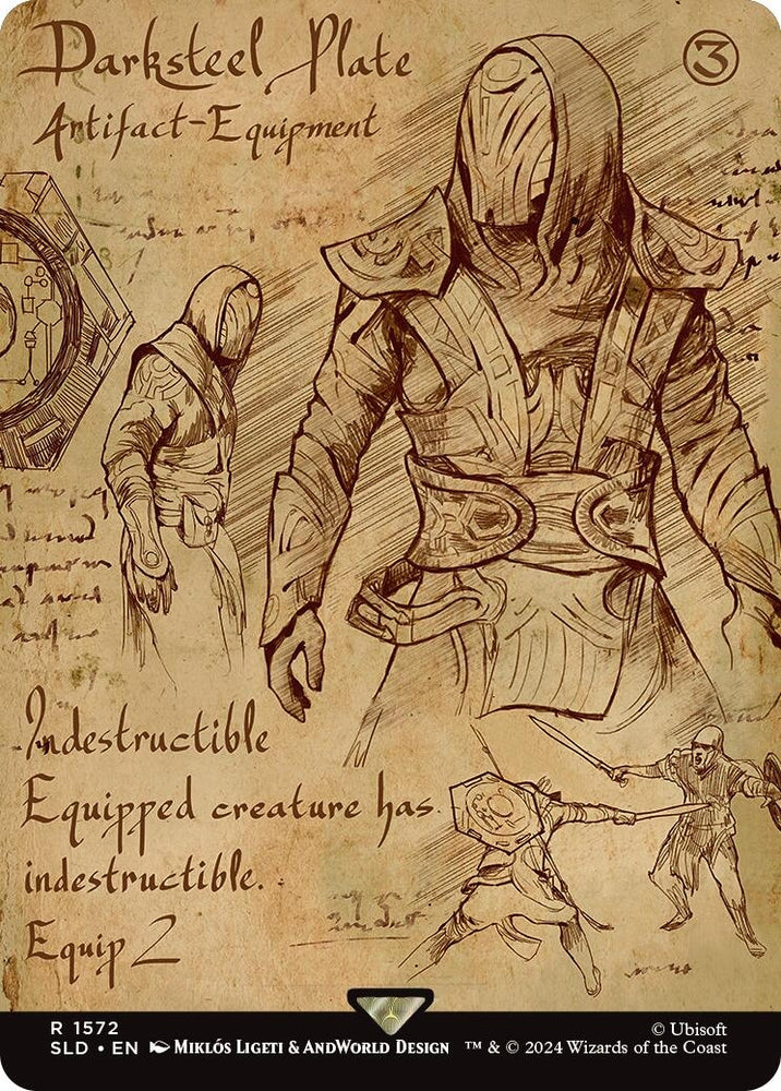 Image for Darksteel Plate (1572) [Secret Lair Drop Series]