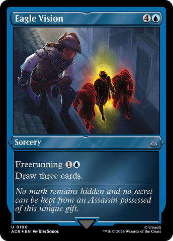 Image for Eagle Vision (Foil Etched) (190) [Universes Beyond: Assassin's Creed]