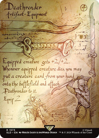 Image for Deathrender (Rainbow Foil) (1573) [Secret Lair Drop Series]