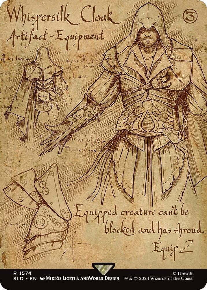 Image for Whispersilk Cloak (1574) [Secret Lair Drop Series]