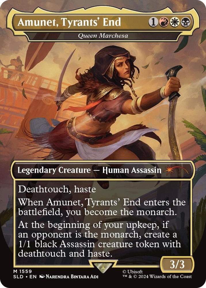 Image for Amunet, Tyrants' End - Queen Marchesa (1559) [Secret Lair Drop Series]