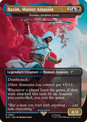 Image for Basim, Master Assassin - Ramses, Assassin Lord (1560) [Secret Lair Drop Series]