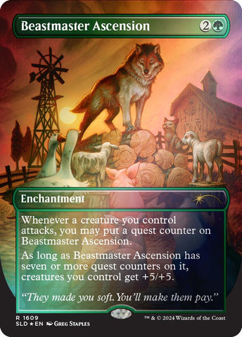 Beastmaster Ascension (Rainbow Foil) (1609) [Secret Lair Drop Series]