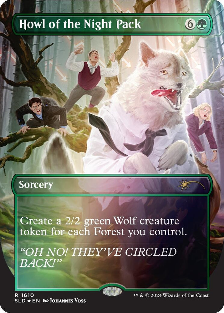 Image for Howl of the Night Pack (Rainbow Foil) (1610) [Secret Lair Drop Series]