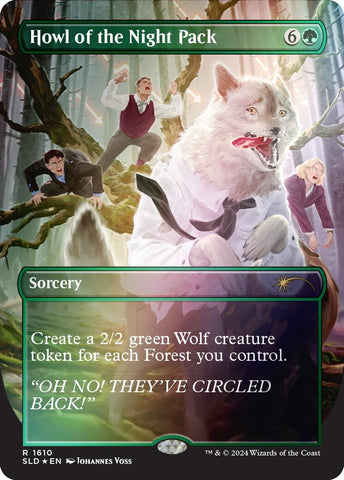 Image for Howl of the Night Pack (Rainbow Foil) (1610) [Secret Lair Drop Series]