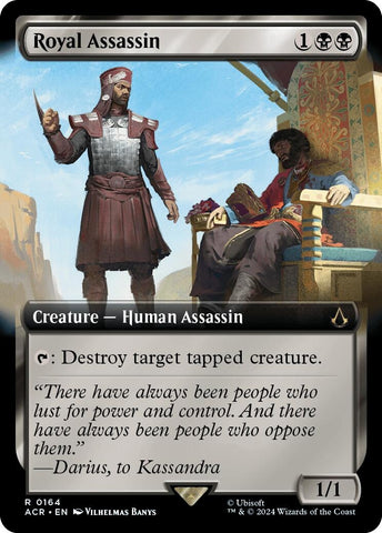 Image for Royal Assassin (Extended Art) (164) [Universes Beyond: Assassin's Creed]