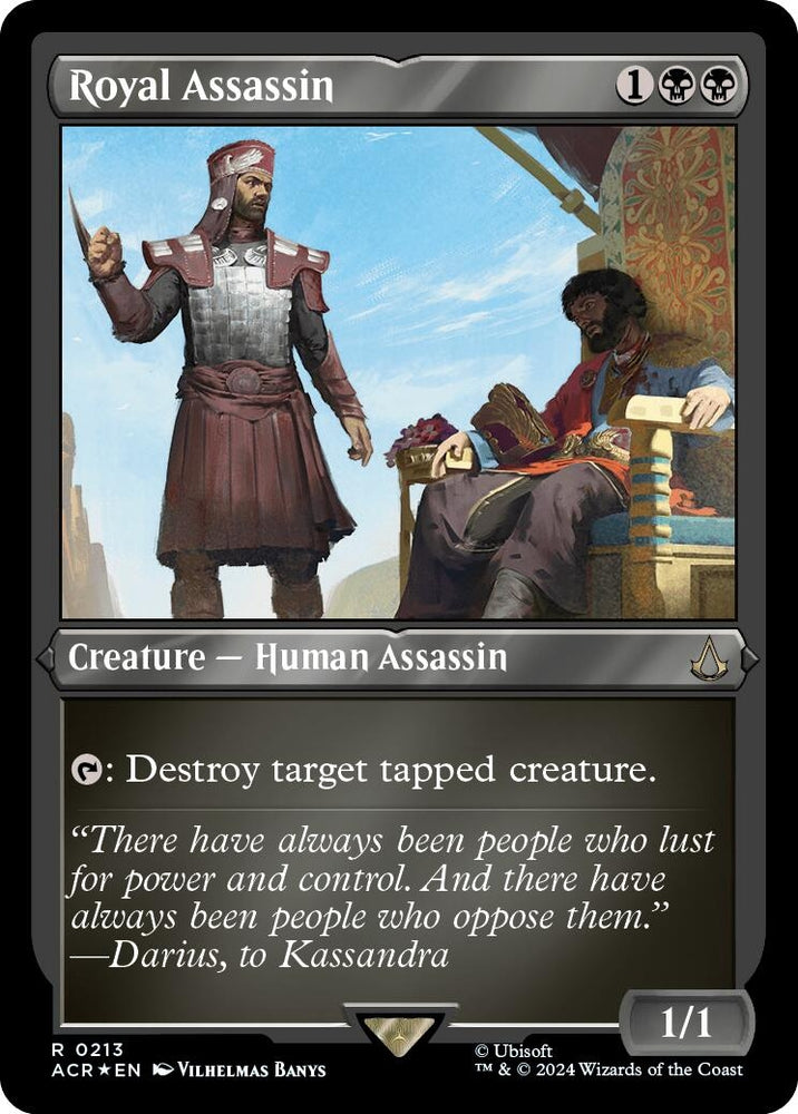 Image for Royal Assassin (Foil Etched) (213) [Universes Beyond: Assassin's Creed]