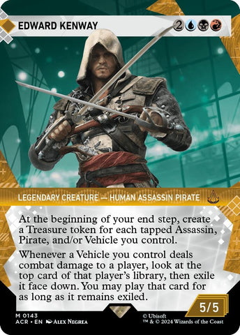 Image for Edward Kenway (Showcase) (143) [Universes Beyond: Assassin's Creed]