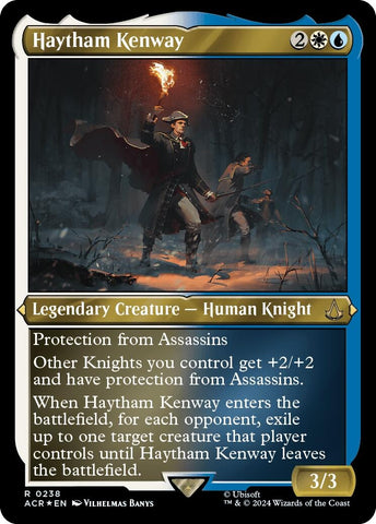 Image for Haytham Kenway (Foil Etched) (238) [Universes Beyond: Assassin's Creed]