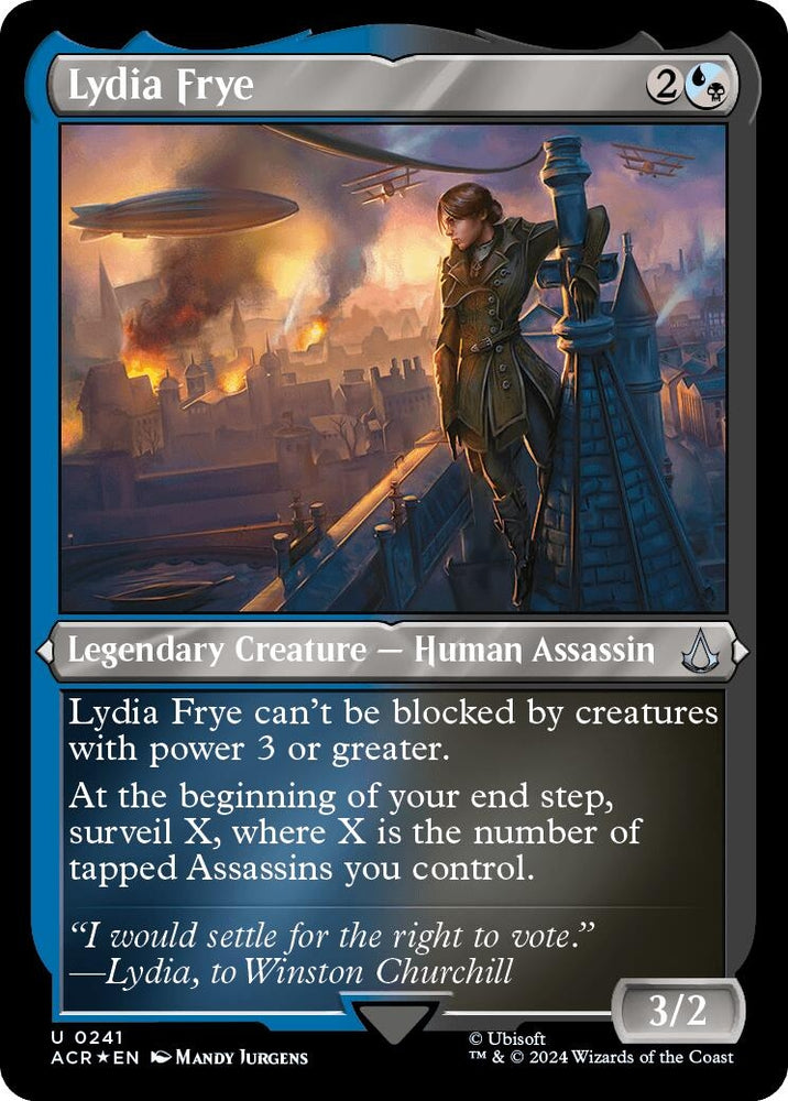 Image for Lydia Frye (Foil Etched) (241) [Universes Beyond: Assassin's Creed]