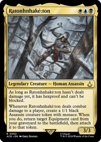 Image for Ratonhnhake:ton (62) - Magic: The Gathering