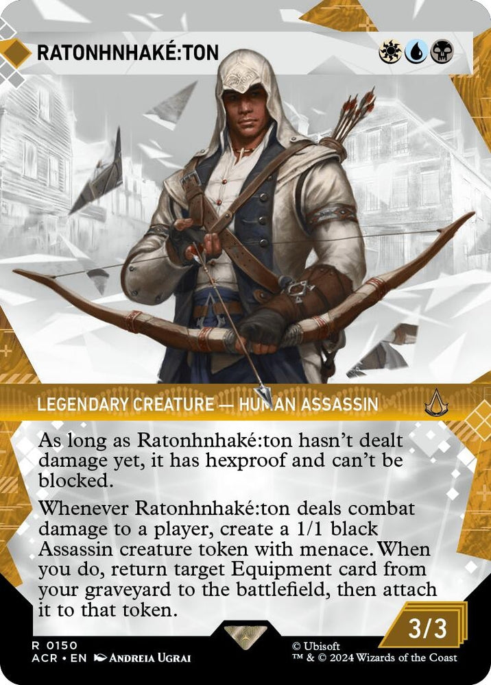 Image for Ratonhnhake:ton (Showcase) (150) - Magic: The Gathering