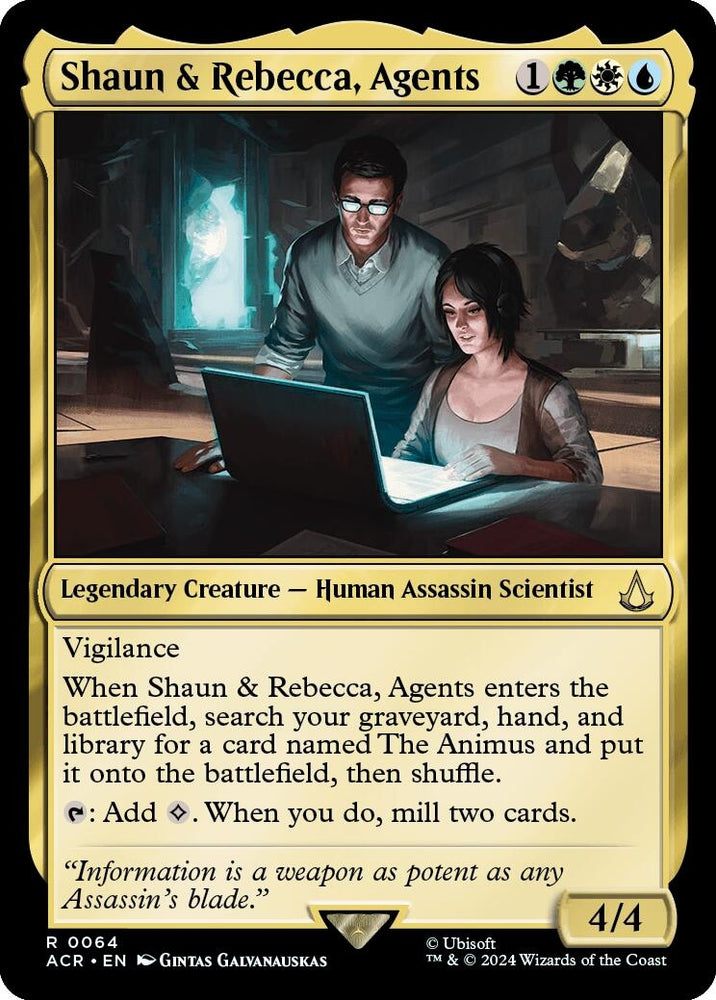 Image for Shaun & Rebecca, Agents (64) [Universes Beyond: Assassin's Creed]