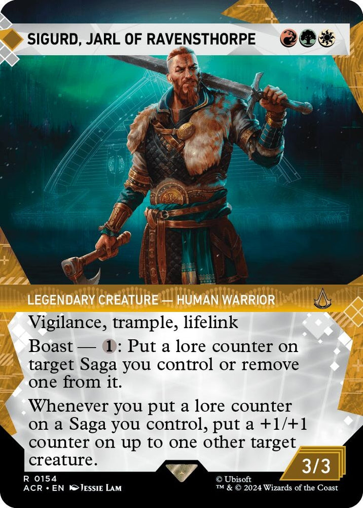 Image for Sigurd, Jarl of Ravensthorpe (Showcase) (154) - Magic: The Gathering