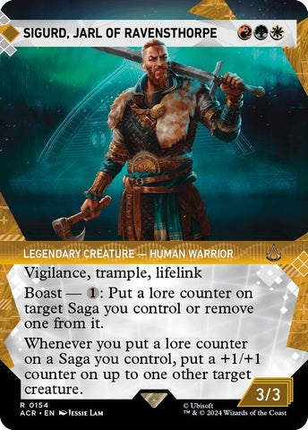 Image for Sigurd, Jarl of Ravensthorpe (Showcase) (154) - Magic: The Gathering