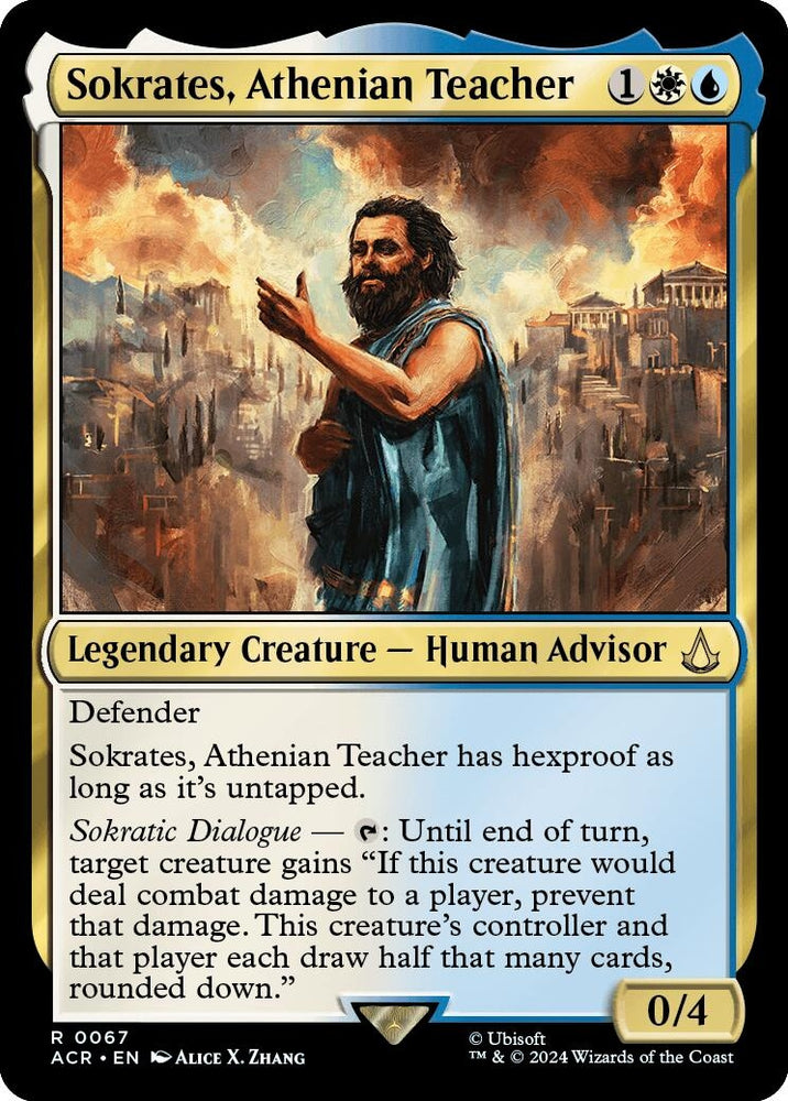 Image for Sokrates, Athenian Teacher (67) - Magic: The Gathering