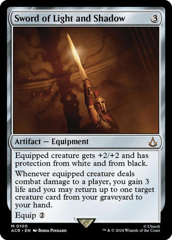 Image for Sword of Light and Shadow (100) - Magic: The Gathering