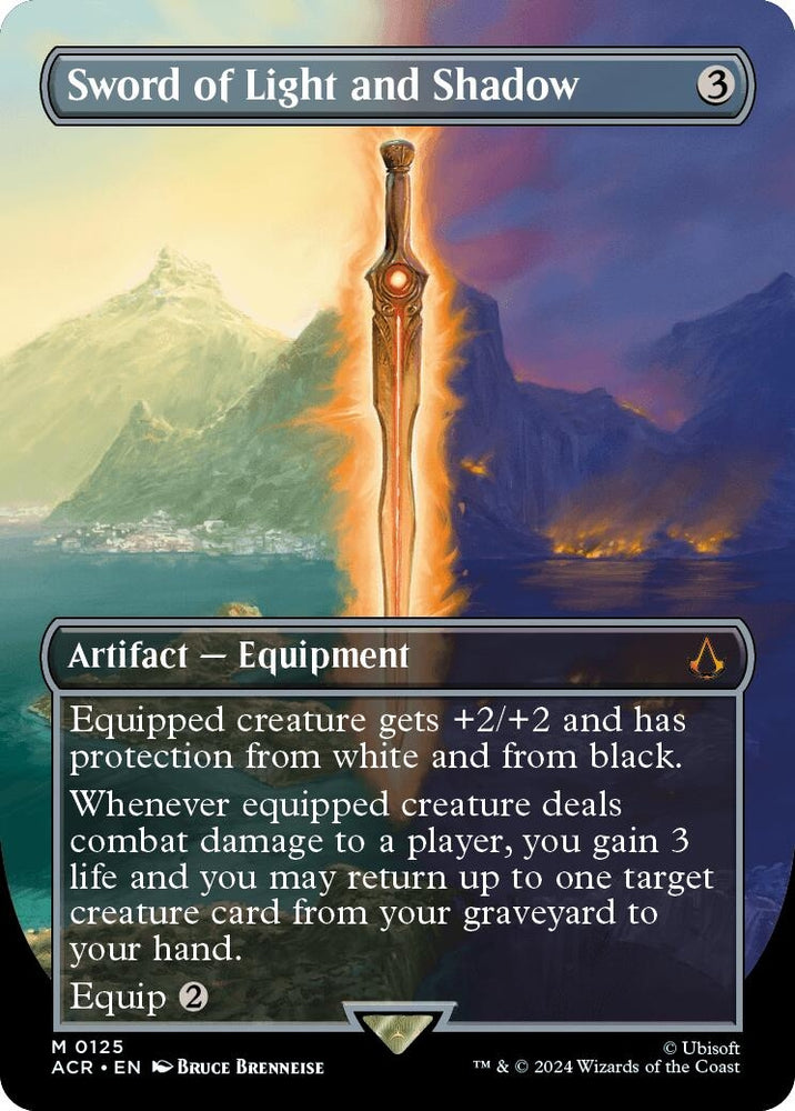 Image for Sword of Light and Shadow (Borderless) (125) - Magic: The Gathering