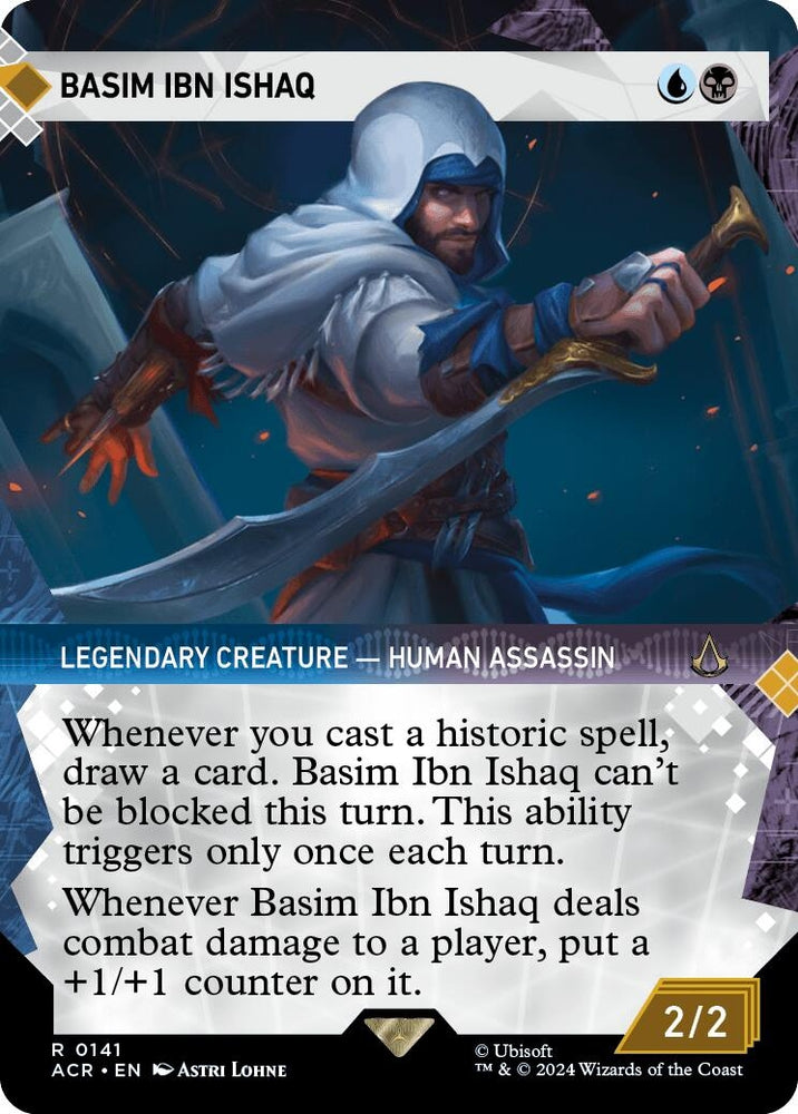 Image for Basim Ibn Ishaq (Showcase) (141) [Universes Beyond: Assassin's Creed]