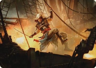 Image for Edward Kenway Art Card (5) [Art Series: Universes Beyond: Assassin's Creed]