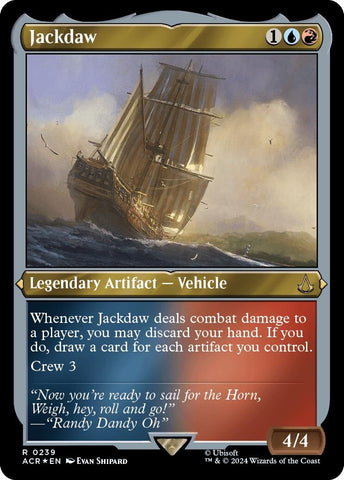 Image for Jackdaw (Foil Etched) (239) [Universes Beyond: Assassin's Creed]