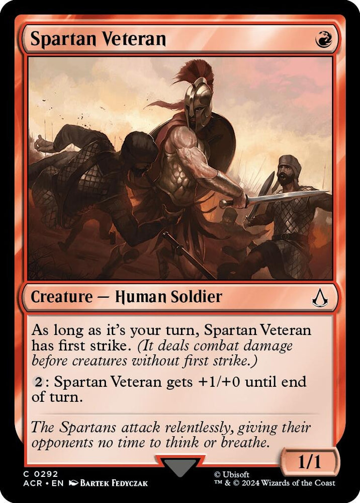 Image for Spartan Veteran (292) - Magic: The Gathering