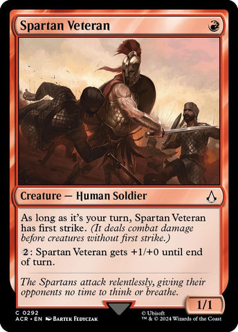 Image for Spartan Veteran (292) - Magic: The Gathering