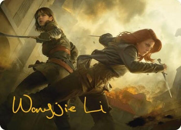 Image for Mary Read and Anne Bonny Art Card (Gold-Stamped Signature) (7) [Art Series: Universes Beyond: Assassin's Creed]