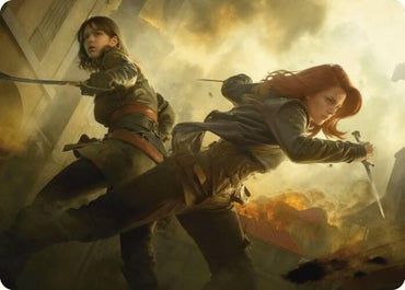 Image for Mary Read and Anne Bonny Art Card (7) [Art Series: Universes Beyond: Assassin's Creed]