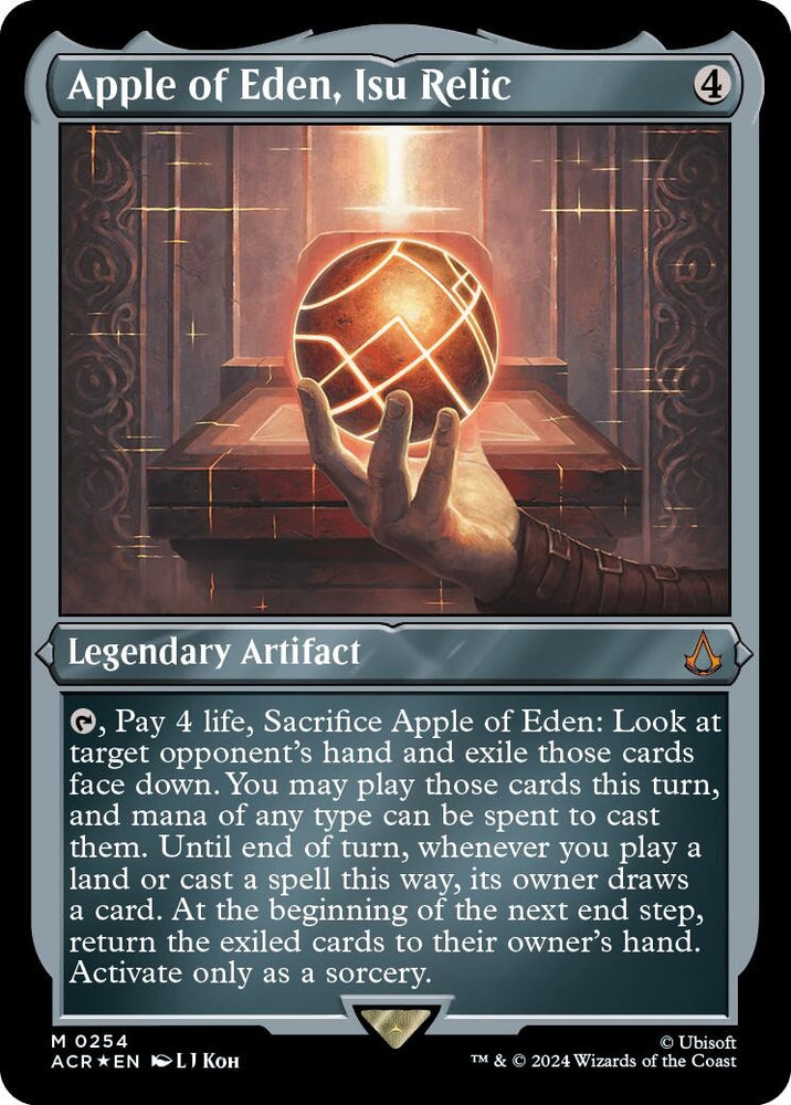 Image for Apple of Eden, Isu Relic (Foil Etched) (254) [Universes Beyond: Assassin's Creed]