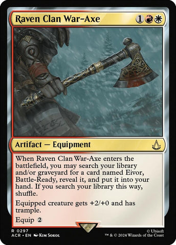 Image for Raven Clan War-Axe (297) - Magic: The Gathering