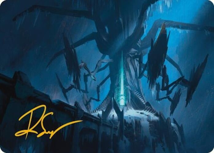 Image for Yggdrasil, Rebirth Engine Art Card (Gold-Stamped Signature) (10) [Art Series: Universes Beyond: Assassin's Creed]