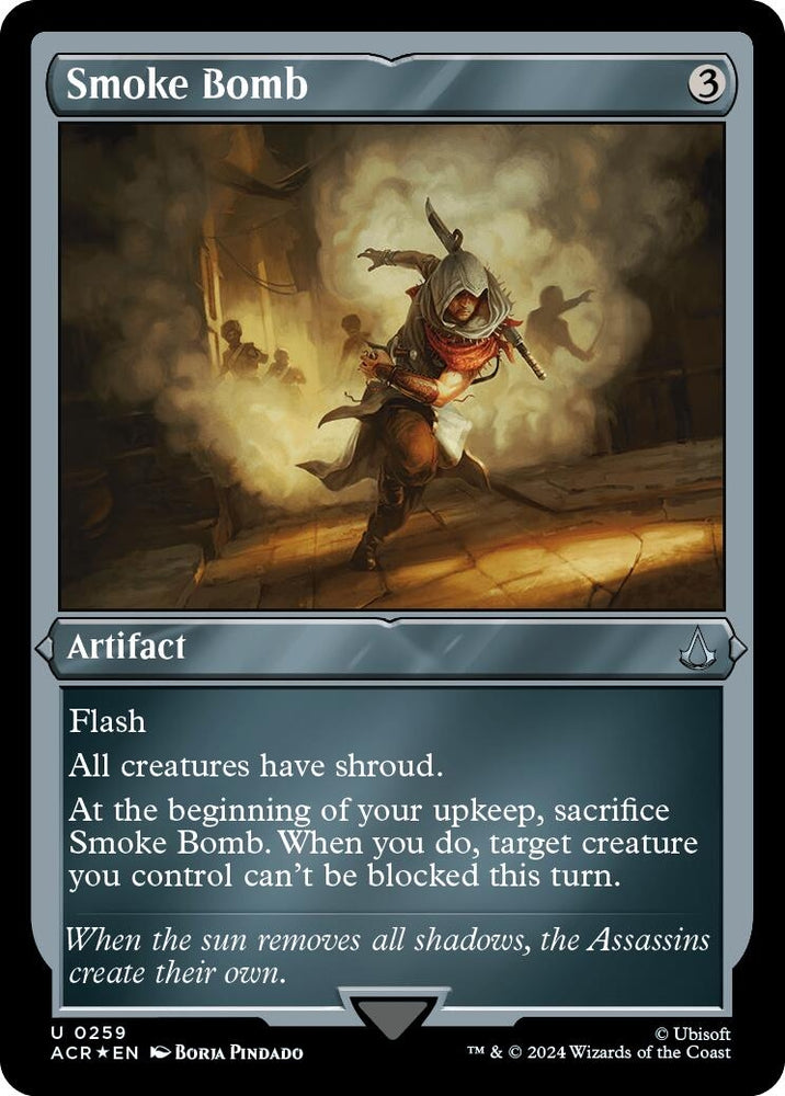 Image for Smoke Bomb (Foil Etched) (259) [Universes Beyond: Assassin's Creed]