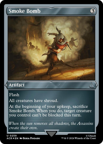 Image for Smoke Bomb (Foil Etched) (259) [Universes Beyond: Assassin's Creed]