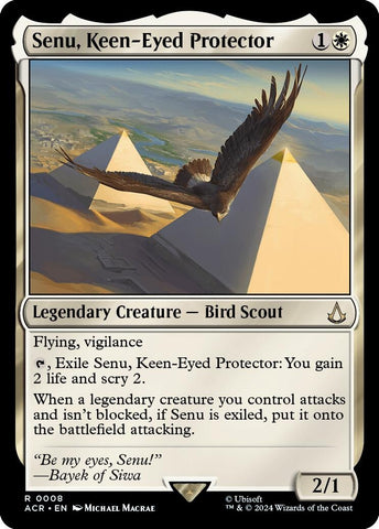 Image for Senu, Keen-Eyed Protector (8) - Magic: The Gathering