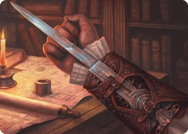 Image for Hidden Blade Art Card (9) [Art Series: Universes Beyond: Assassin's Creed]