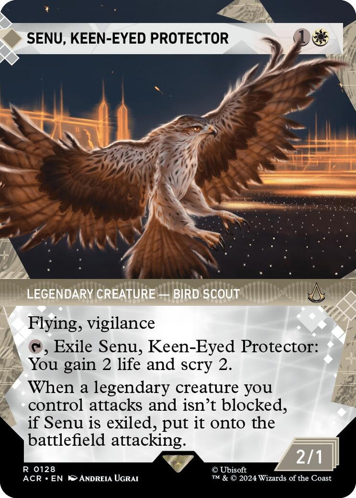 Image for Senu, Keen-Eyed Protector (Showcase) (128) - Magic: The Gathering