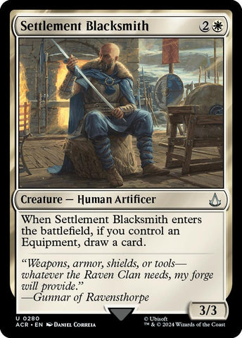 Image for Settlement Blacksmith (280) - Magic: The Gathering